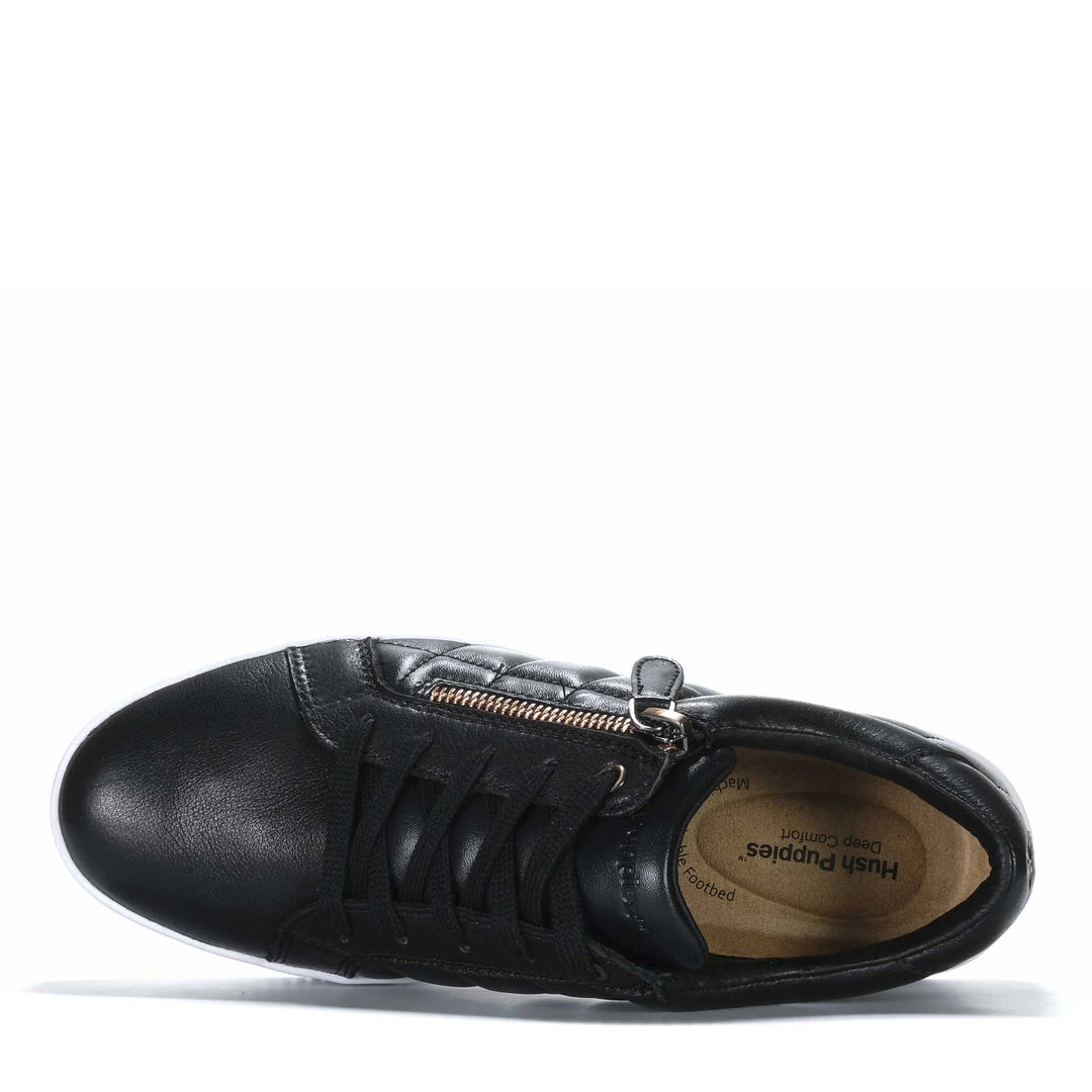 Hush Puppies Value Black Womens Sneakers