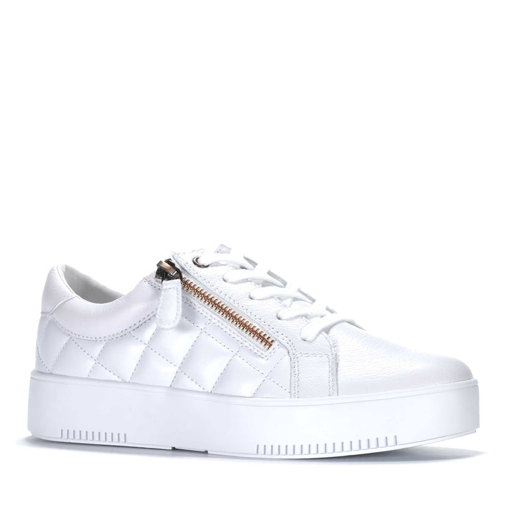 Hush Puppies Value White Womens Sneakers