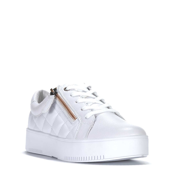 Hush Puppies Value White Womens Sneakers