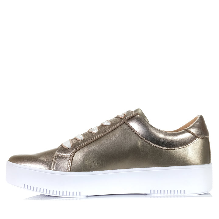 Hush Puppies Virtue Soft Bronze, Womens, flats, Hush Puppies, low-tops, metallic, shoes, sneakers, wide, womens