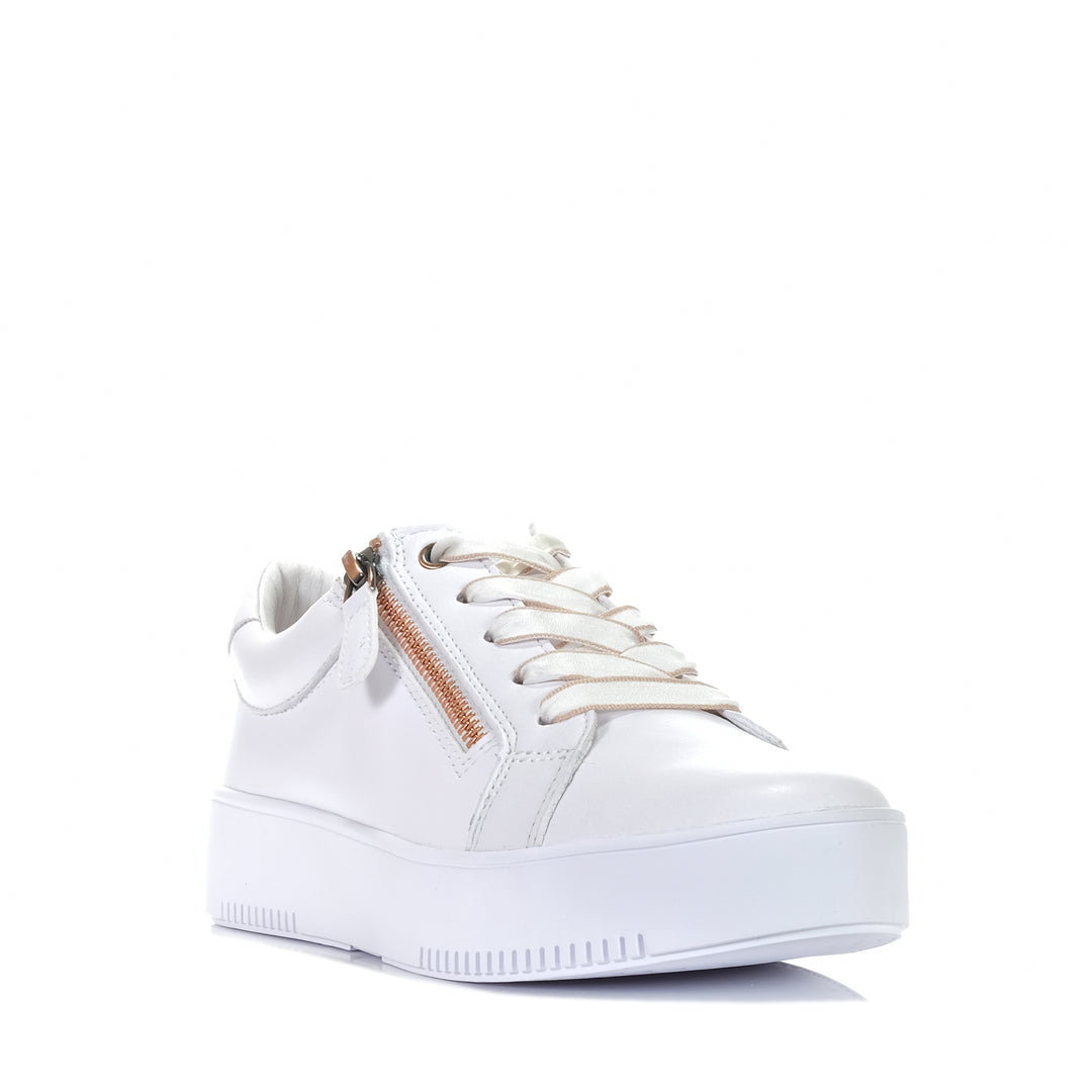 Hush Puppies Virtue White, Womens, flats, hush puppies, low-tops, shoes, sneakers, white, wide, womens