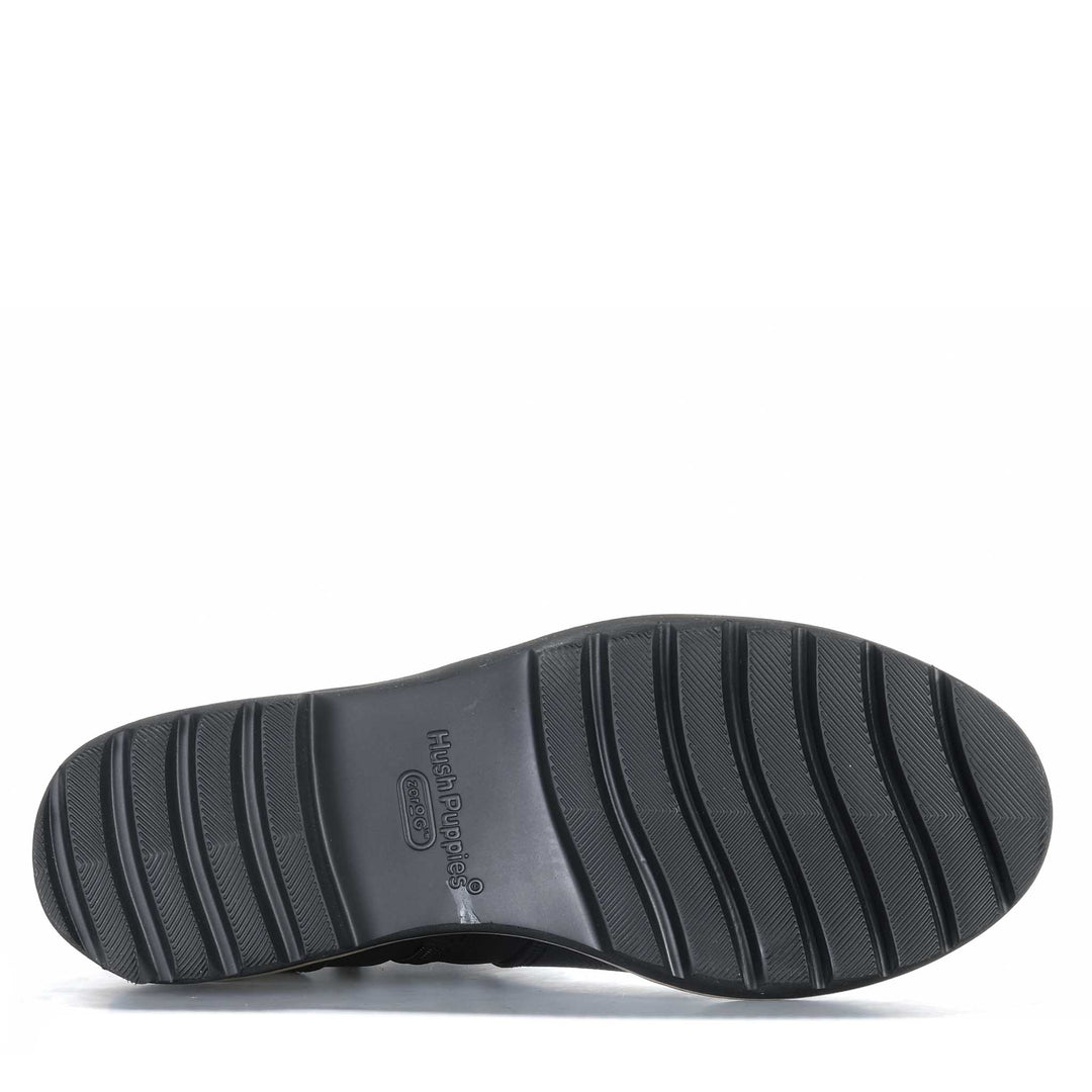 Hush Puppies Wendy Black Womens Boots