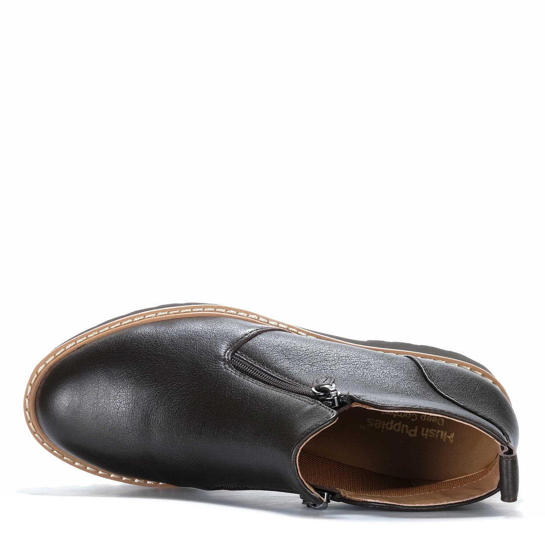 Hush Puppies Whitney Ground Coffee Womens Boots