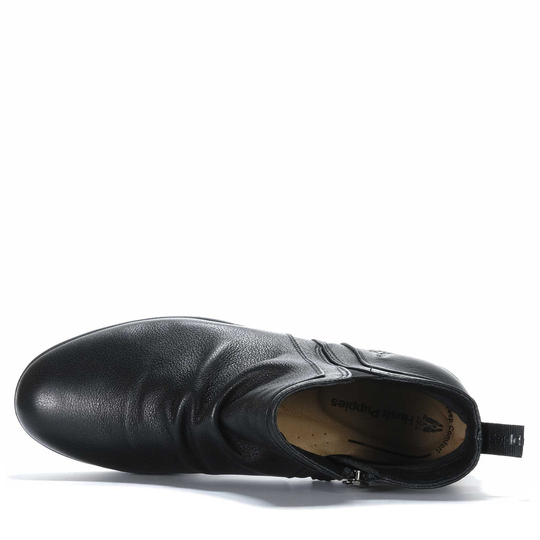 Hush Puppies Nerine Black Womens Boots