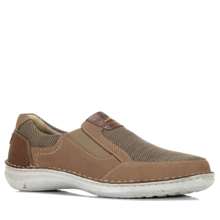 Josef Seibel Anvers 78 Sand, Mens, brown, casual, josef seibel, mens, shoes, wide, wide fit