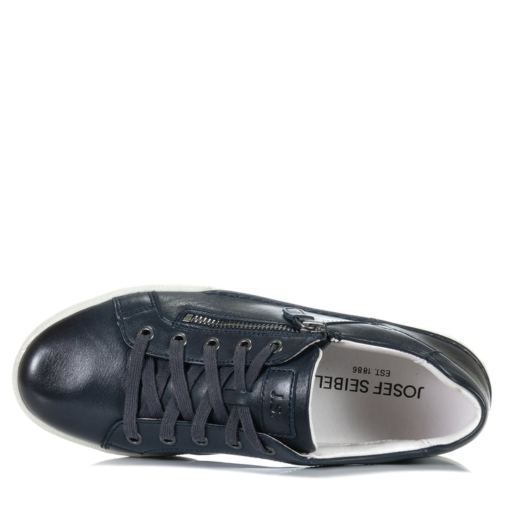 Josef Seibel Claire 03 Indigo Blue, Womens, blue, flat, flats, josef seibel, low-tops, shoes, sneakers, womens