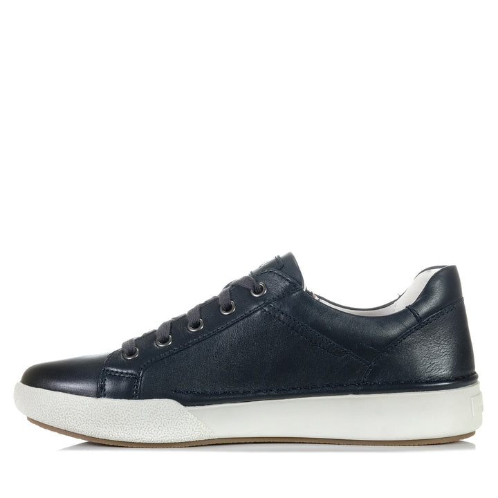 Josef Seibel Claire 03 Indigo Blue, Womens, blue, flat, flats, josef seibel, low-tops, shoes, sneakers, womens