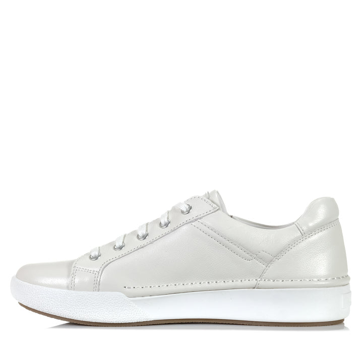 Josef Seibel Claire 03 White, Womens, flat, flats, josef seibel, low-tops, shoes, sneakers, white, womens