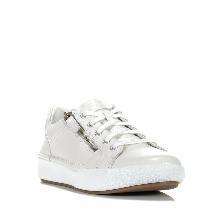 Josef Seibel Claire 03 White, Womens, flat, flats, josef seibel, low-tops, shoes, sneakers, white, womens