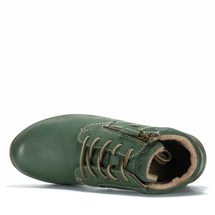 Josef Seibel Conny 52 Grun Green Womens Boots