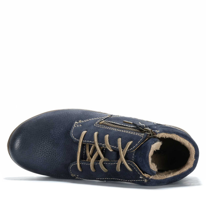 Josef Seibel Conny 52 Ocean Blue Womens Boots