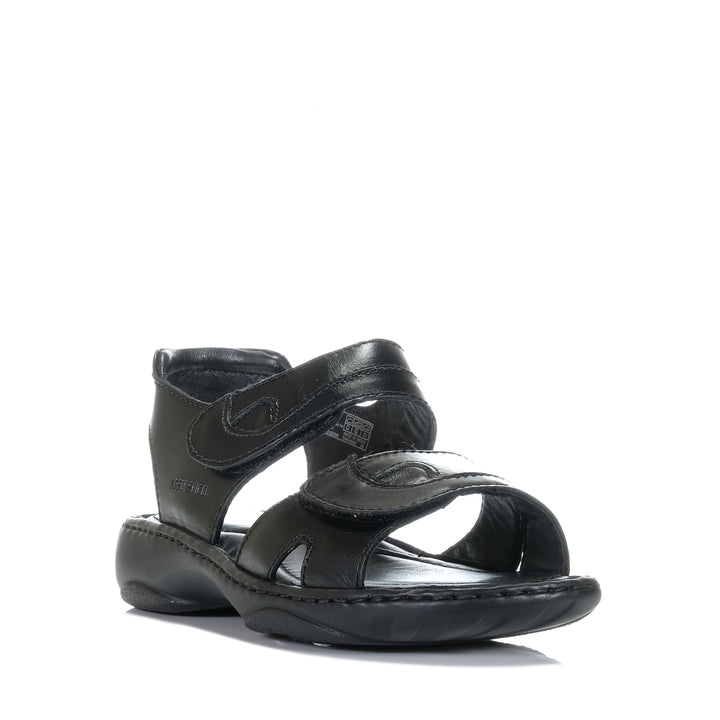 Josef Seibel Debra Schwarz Black, Womens, black, flats, josef seibel, sandals, womens