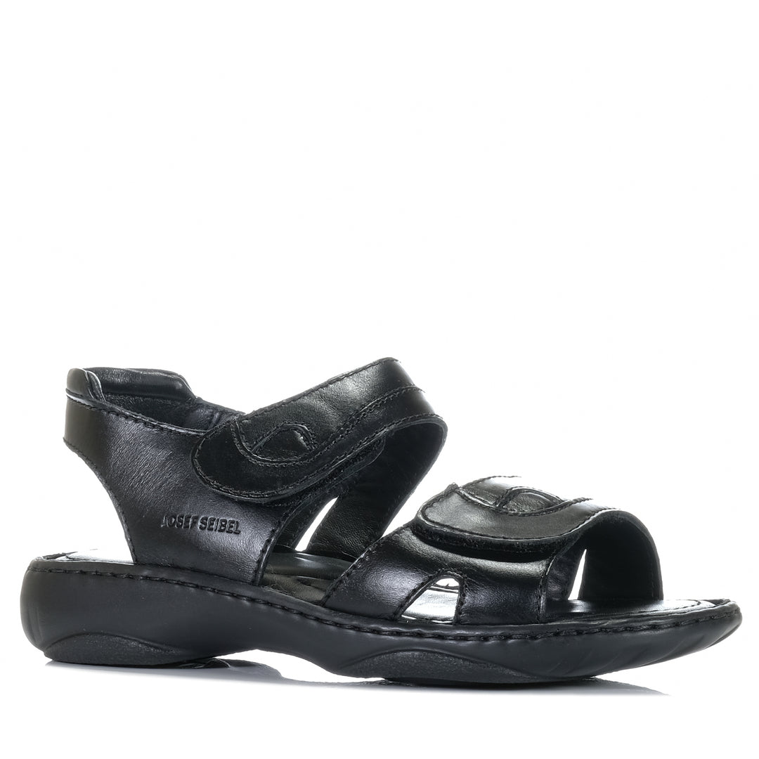 Josef Seibel Debra Schwarz Black, Womens, black, flats, josef seibel, sandals, womens