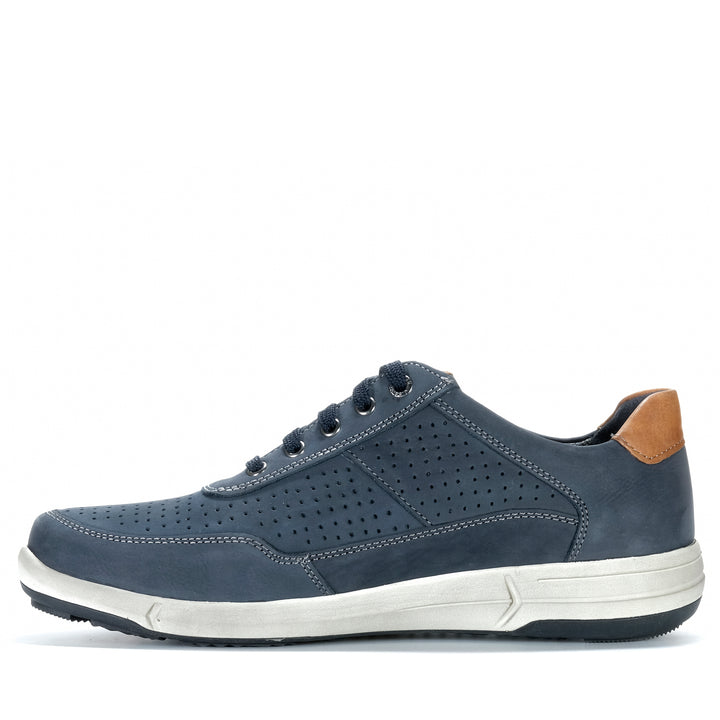 Josef Seibel Enrico 32 Indigo Combo Mens Shoes