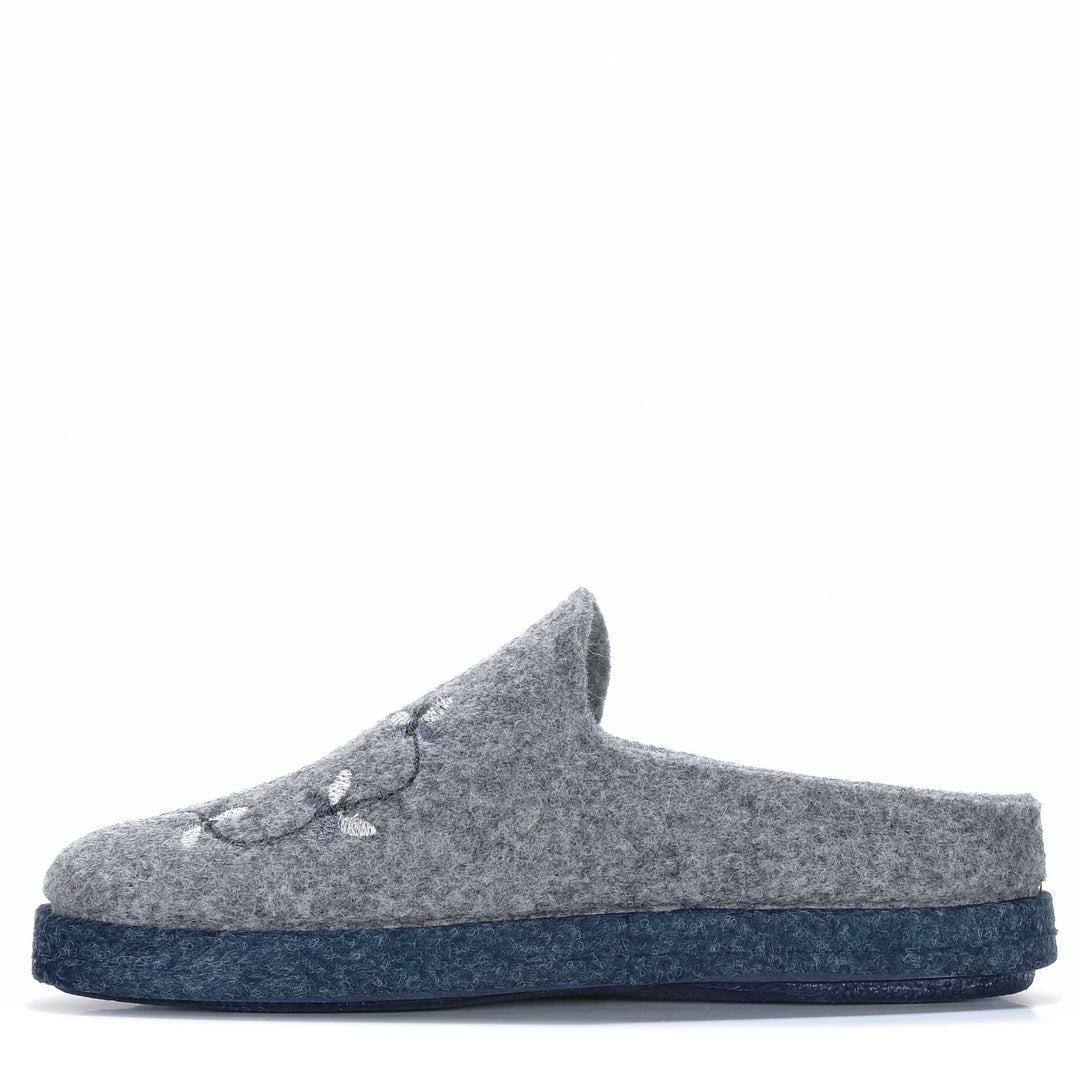 Josef Seibel Lara 01 Grau Kombi Womens Slippers