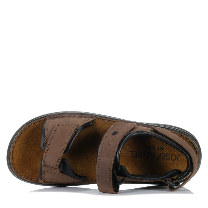 Josef Seibel Rafe Brown, 40 eu, 41 eu, 42 eu, 43 eu, 44 eu, 45 eu, 46 eu, 47 eu, 48 eu, brown, josef seibel, mens, sandals, wide, wide fit