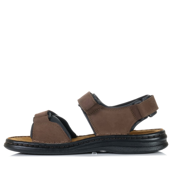 Josef Seibel Rafe Brown, 40 eu, 41 eu, 42 eu, 43 eu, 44 eu, 45 eu, 46 eu, 47 eu, 48 eu, brown, josef seibel, mens, sandals, wide, wide fit