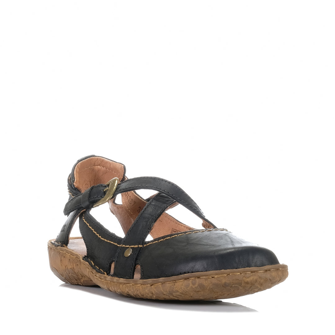 Josef Seibel Rosalie 13 Black, Womens, black, flats, josef seibel, sandals, womens