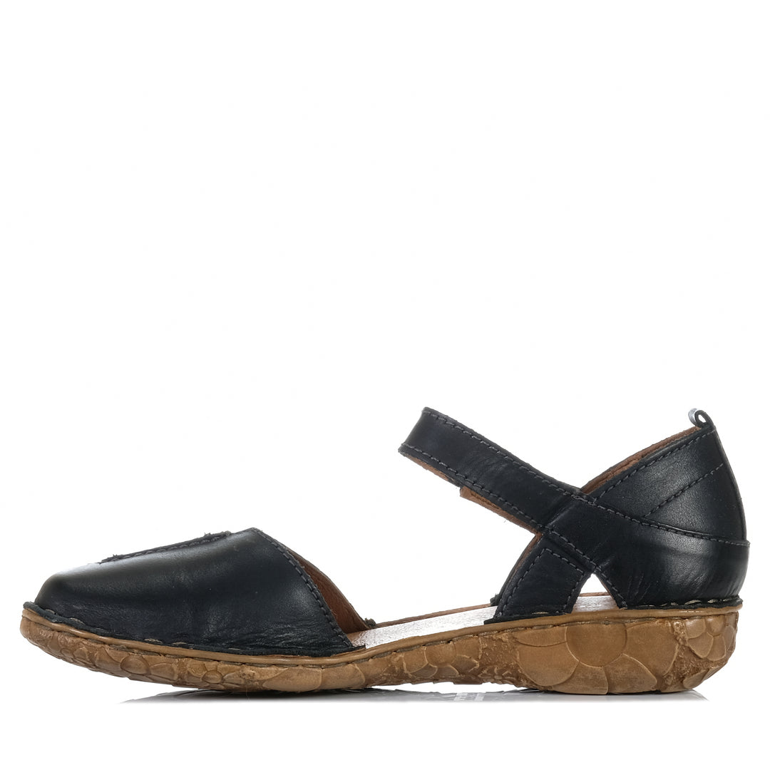 Josef Seibel Rosalie 42 Black, Womens, black, flats, Josef Seibel, shoes, womens