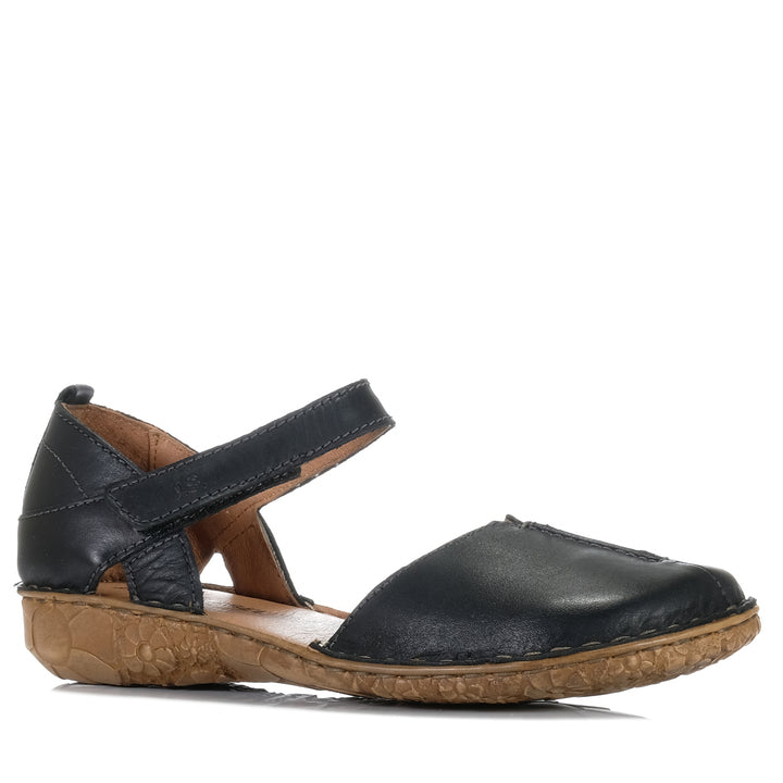 Josef Seibel Rosalie 42 Black, Womens, black, flats, Josef Seibel, shoes, womens