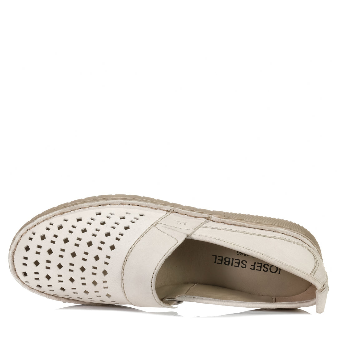 Josef Seibel Sofie 27 Off White, Womens, flats, josef seibel, shoes, white, womens