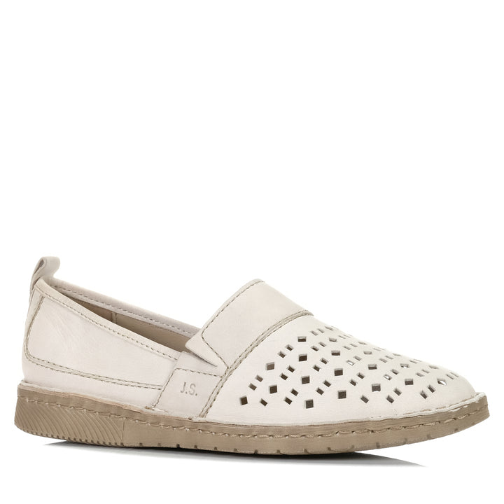 Josef Seibel Sofie 27 Off White, Womens, flats, josef seibel, shoes, white, womens