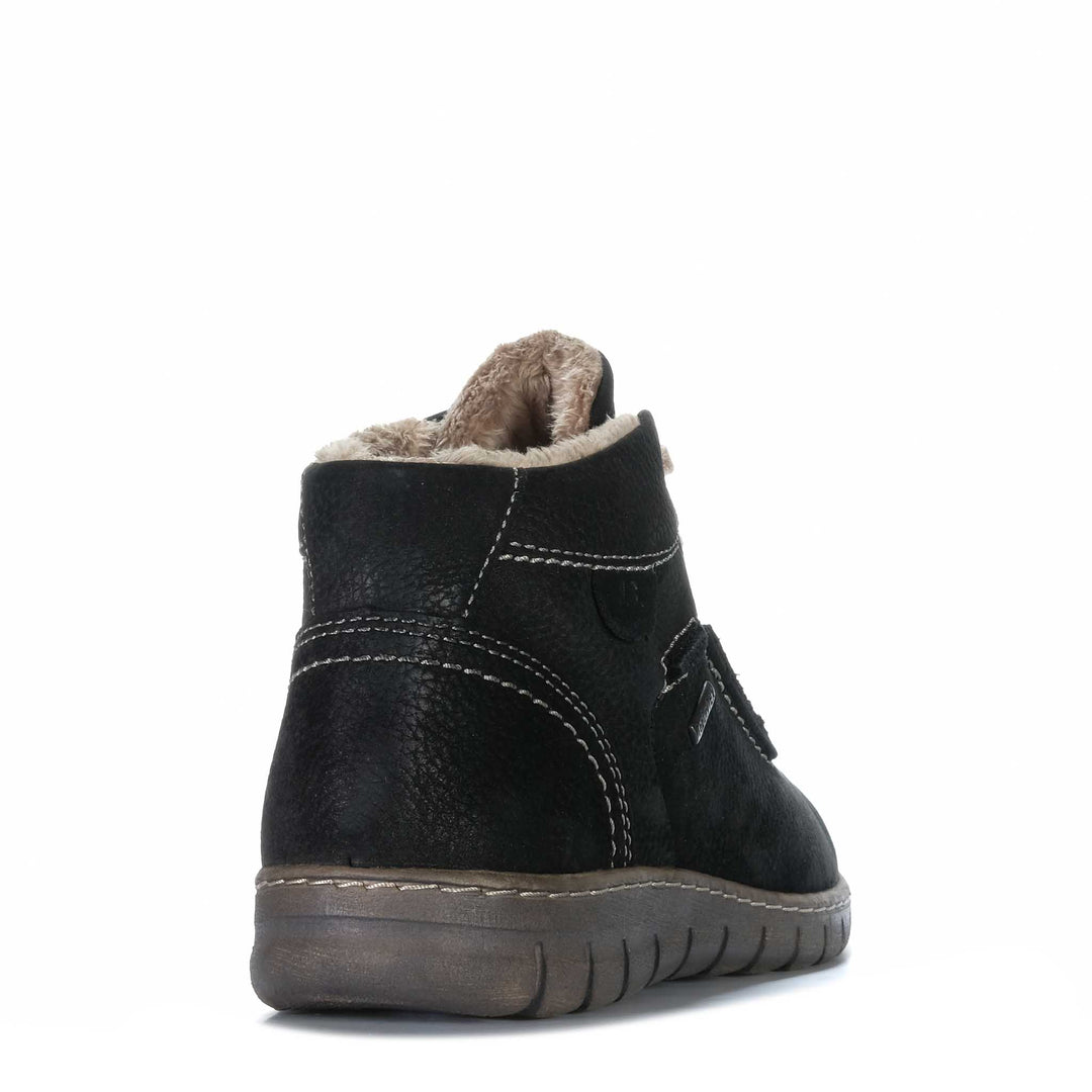 Josef Seibel Steffi 53 Schwarz Kombi Womens Boots
