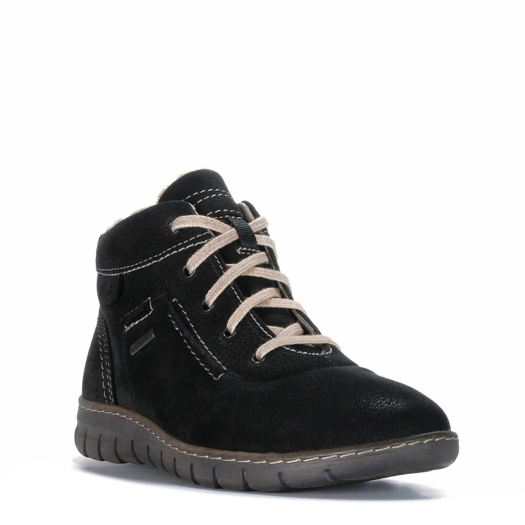 Josef Seibel Steffi 53 Schwarz Kombi Womens Boots