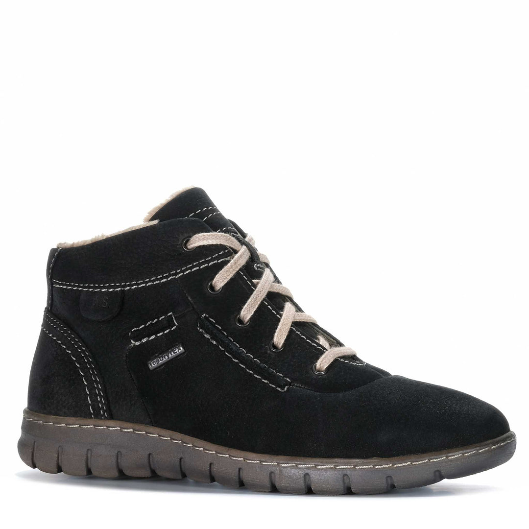 Josef Seibel Steffi 53 Schwarz Kombi Womens Boots