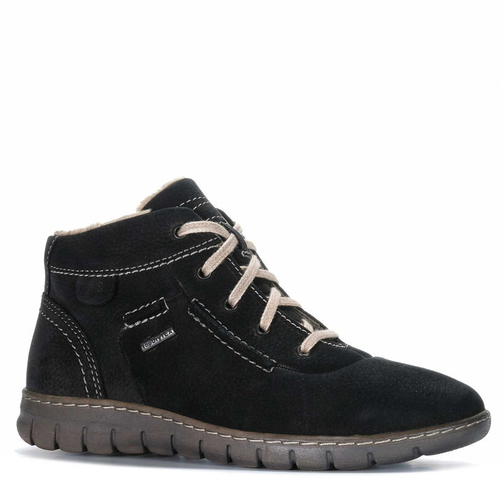 Josef Seibel Steffi 53 Schwarz Kombi Womens Boots