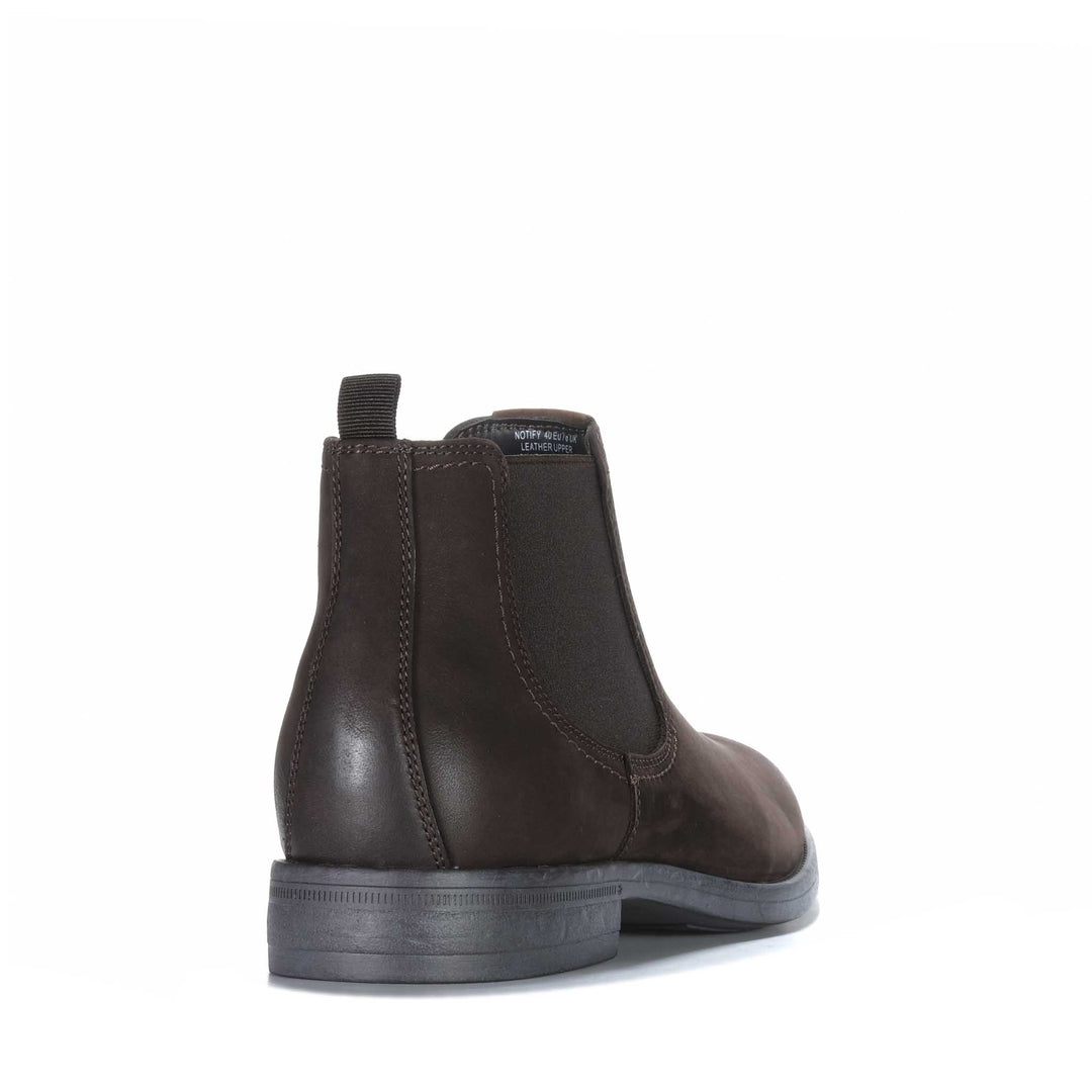 Julius Marlow Notify Dark Brown Mens Boots