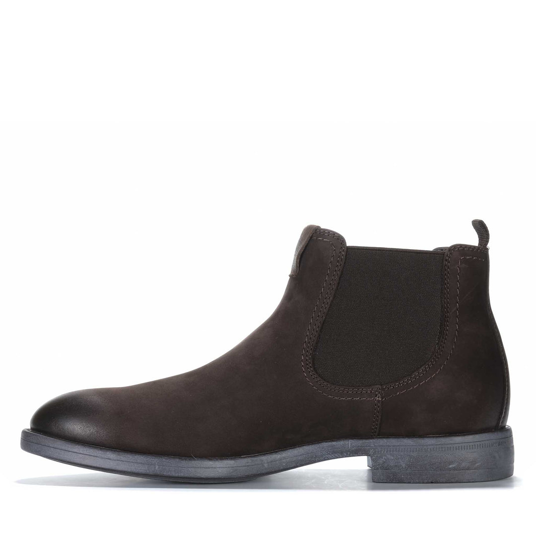 Julius Marlow Notify Dark Brown Mens Boots