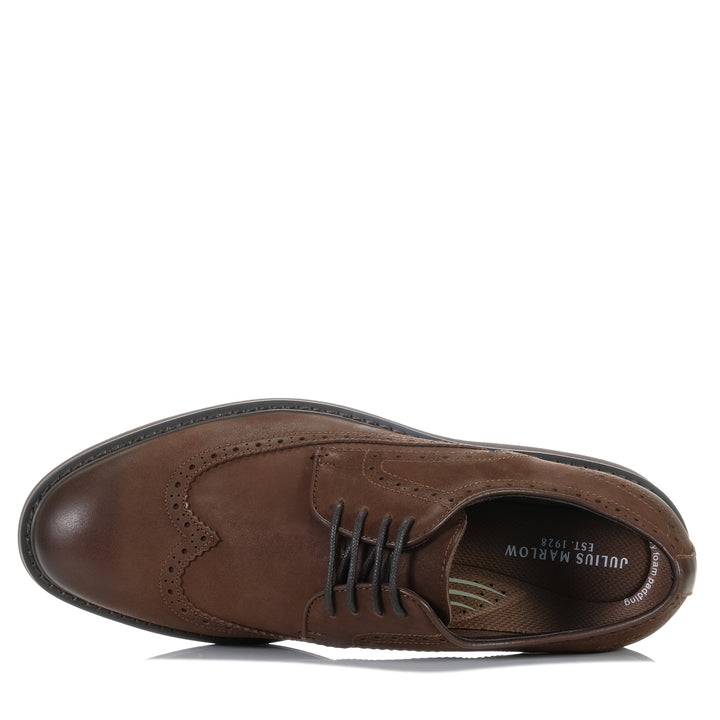 Julius Marlow Vault Brown Nubuck, Mens