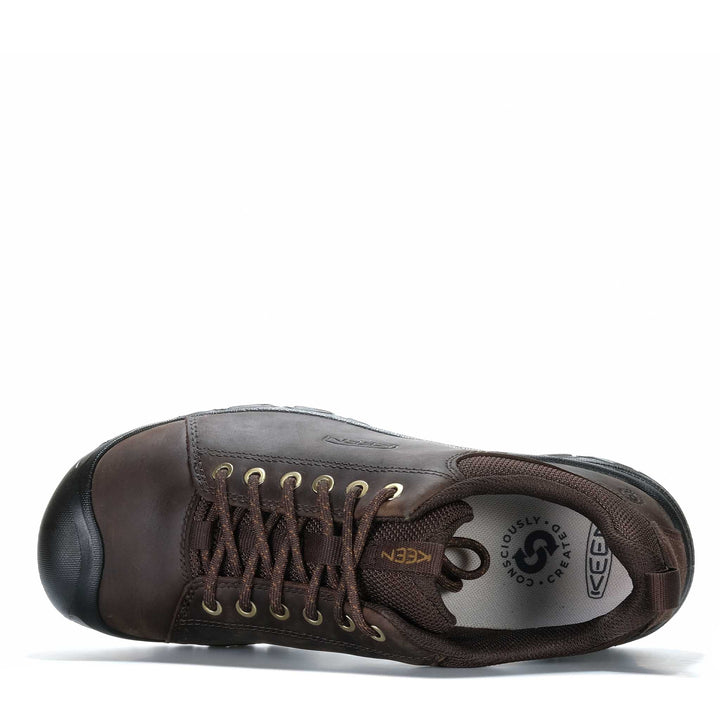 Keen Men's Targhee IV Oxford Java/Black Mens Walking & Running