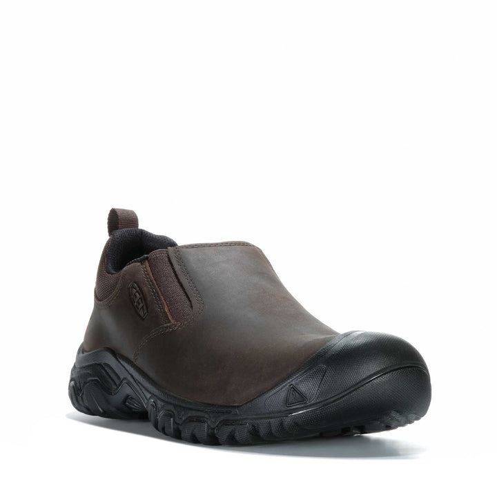 Keen Men's Targhee IV Slip-On Java/Black Mens Walking & Running