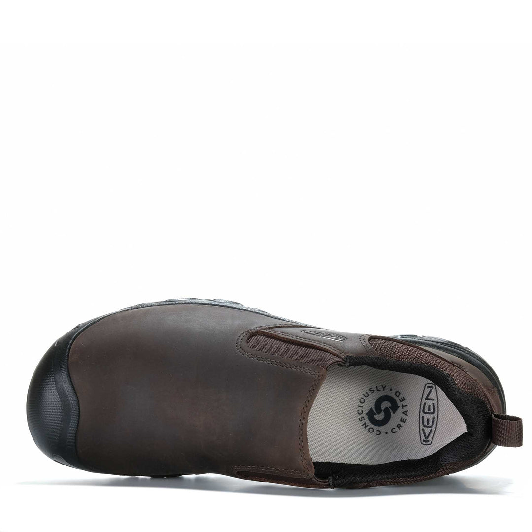 Keen Men's Targhee IV Slip-On Java/Black Mens Walking & Running