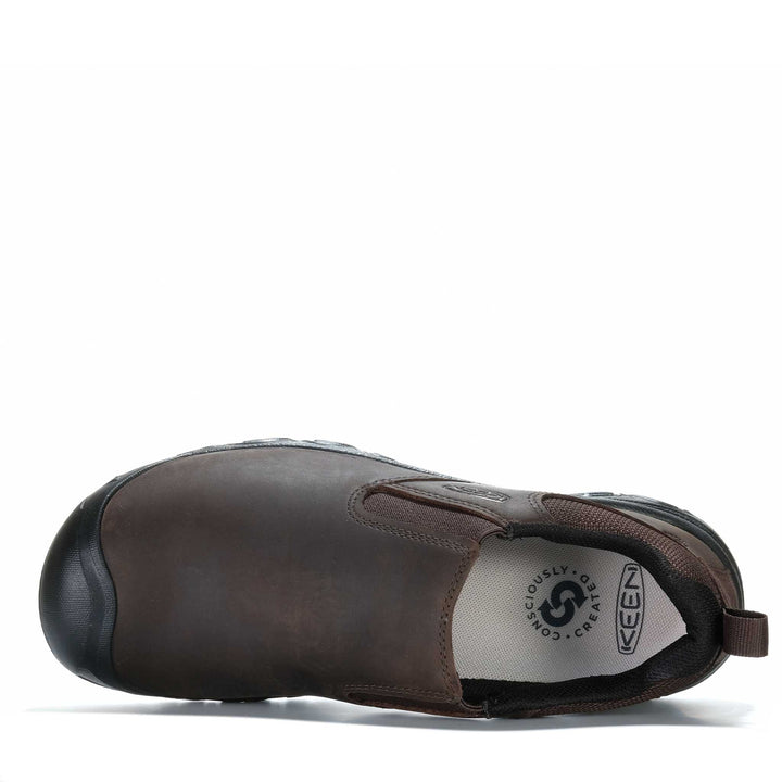 Keen Men's Targhee IV Slip-On Java/Black Mens Walking & Running