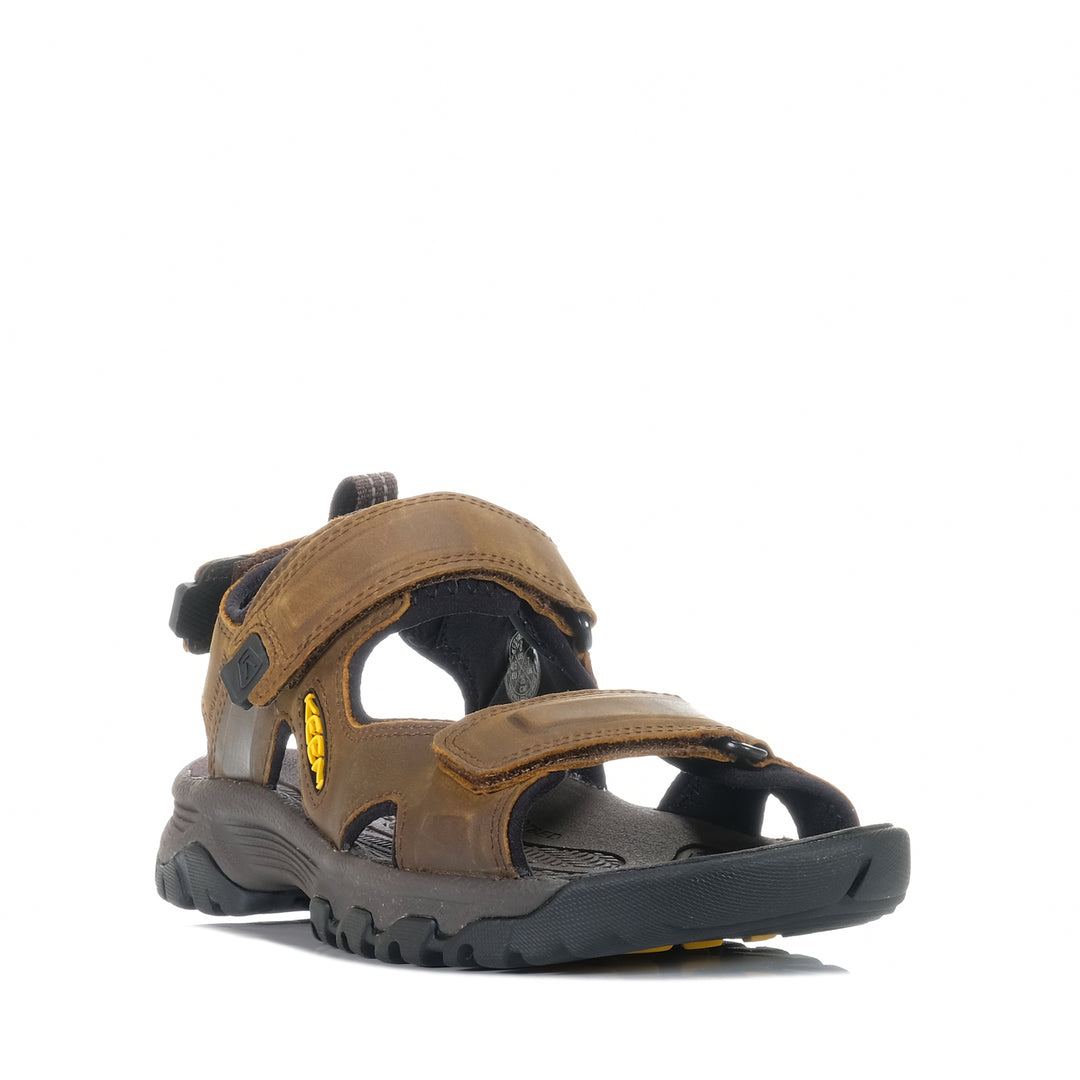 Keen Targhee III Open Toe Bison/Mulch, Mens