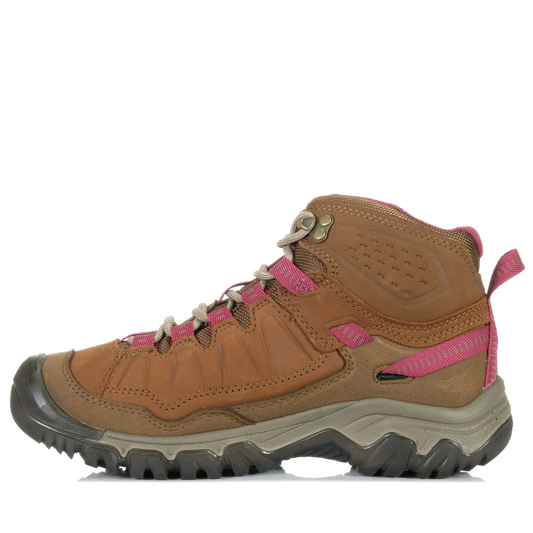 Keen Targhee IV Mid WP Bison/Beaujolais, Womens