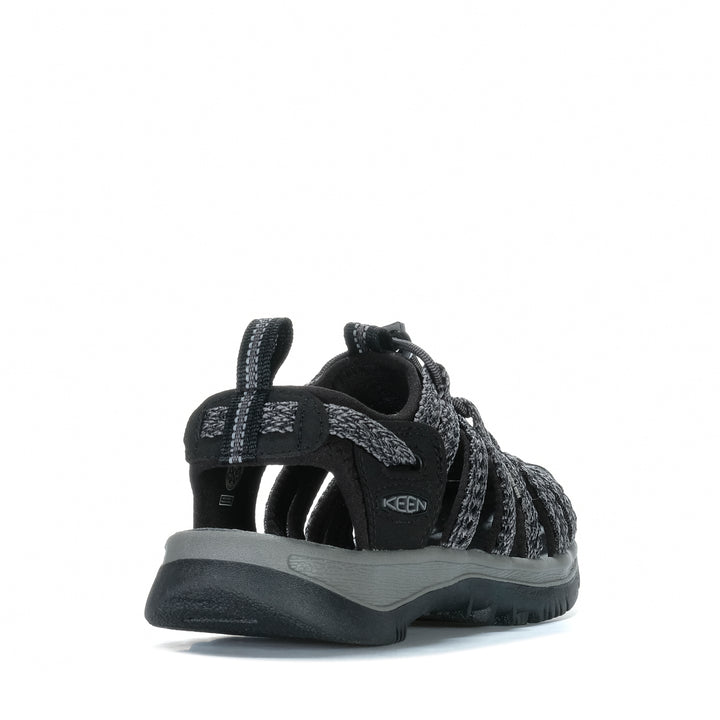 Keen Women's Whisper Black/Steel Grey Womens Sandals