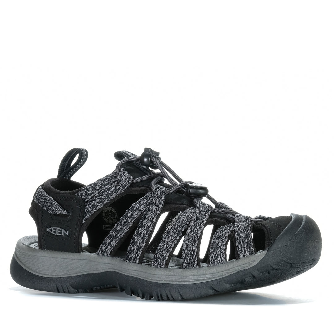 Keen Women's Whisper Black/Steel Grey Womens Sandals
