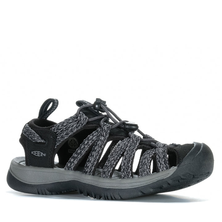 Keen Women's Whisper Black/Steel Grey Womens Sandals