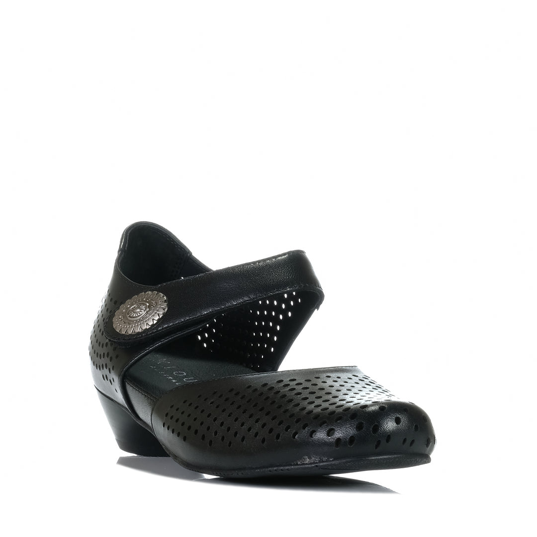 Klouds Darlene Black, Womens, black, flats, Klouds, shoes, wide, womens