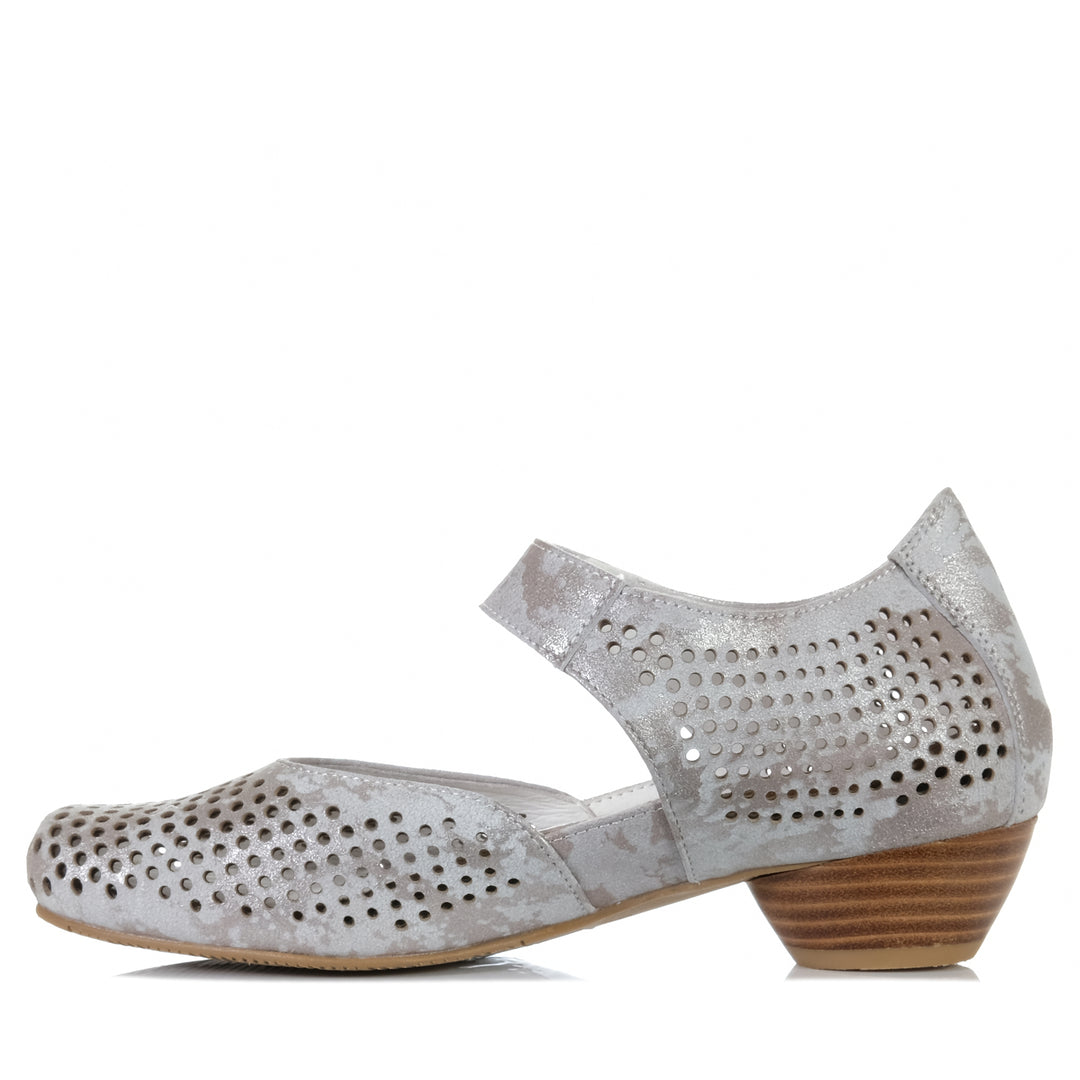 Klouds Darlene Metallic, Womens, flats, Klouds, metallic, shoes, wide, womens