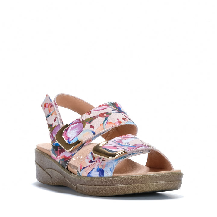 Klouds Elegance Print Hibiscus Womens Sandals
