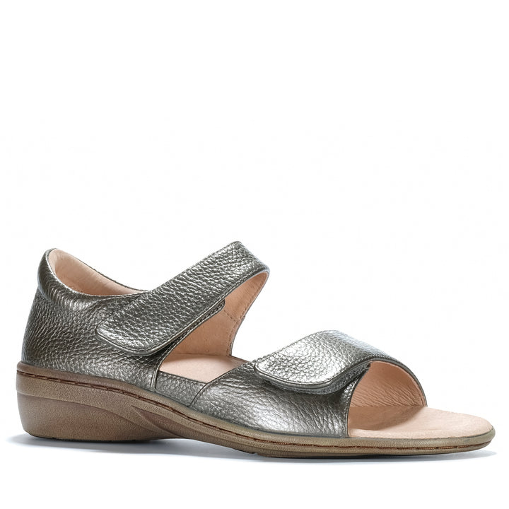 Klouds Violet Pebble Metallic Womens Sandals