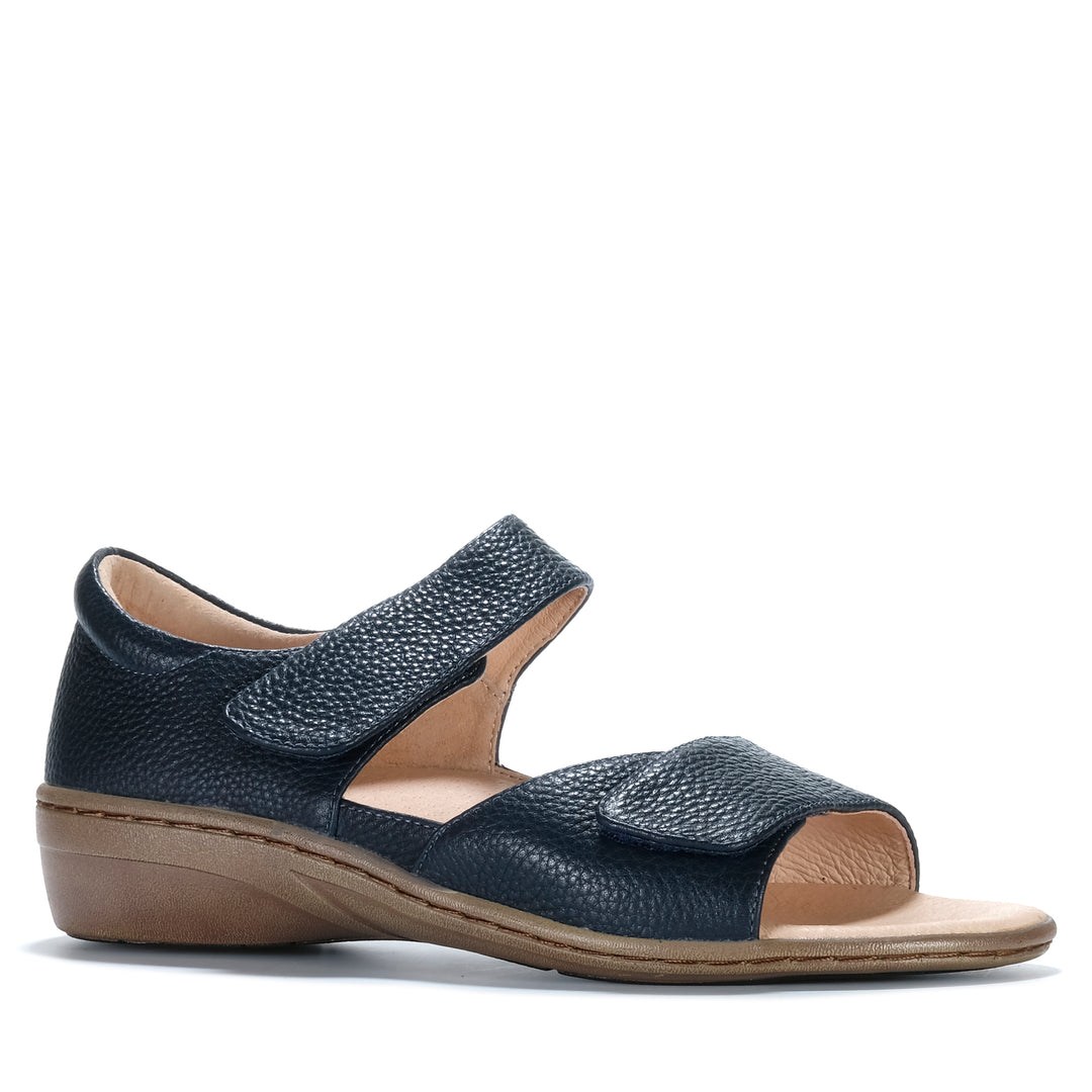Klouds Violet Pebble Navy Womens Sandals