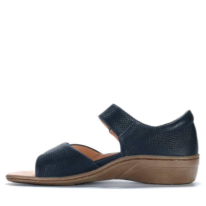 Klouds Violet Pebble Navy Womens Sandals
