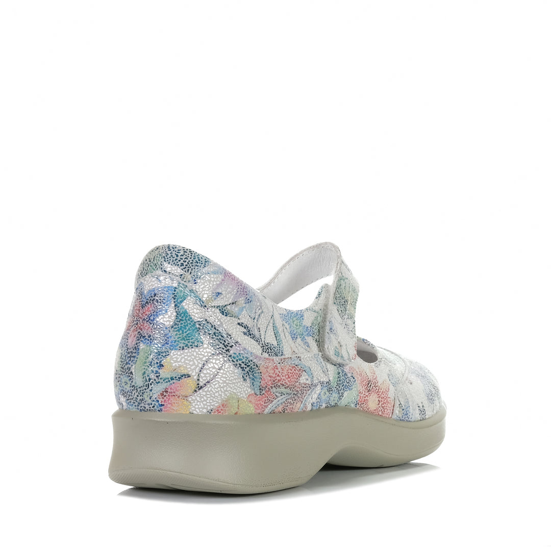 Klouds Yanis XW Print Multi, Womens, flats, Klouds, multi, shoes, wide, womens