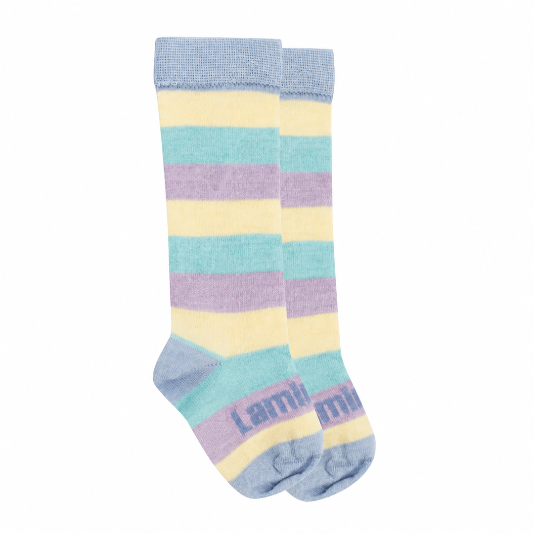 Lamington Merino Wool Knee High Baby Socks